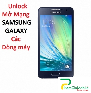 Mua Code Unlock Mở Mạng Samsung Galaxy A3 Uy Tín Tại HCM